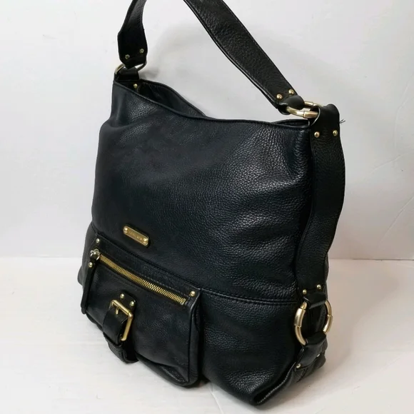 Michael kors pebble Leather shoulder bag - Picture 3 of 11